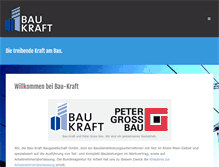 Tablet Screenshot of bau-kraft.eu